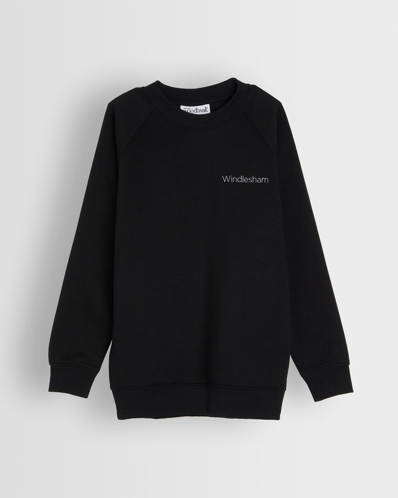 Unisex Black PE Sweatshirt