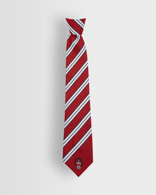 Unisex Red/White/Black Tie- Years 1 to 7