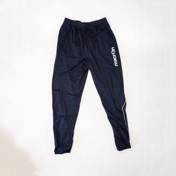 Navy Macron Tracksuit Trousers